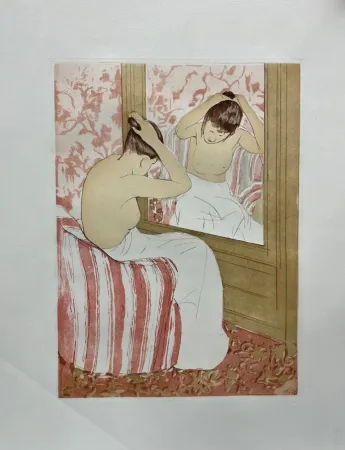 Ponta-Seca Cassatt - La coiffure