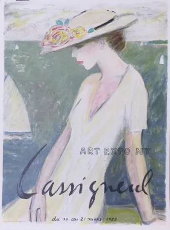 Litografia Cassigneul  - Le bonheur entrevu