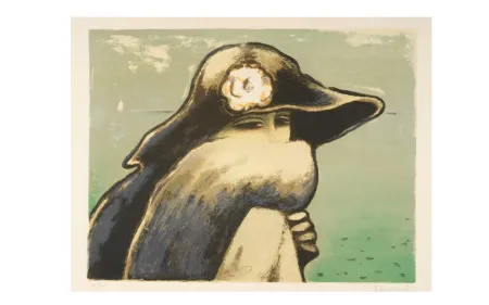 Litografia Cassigneul  - Le renard gris