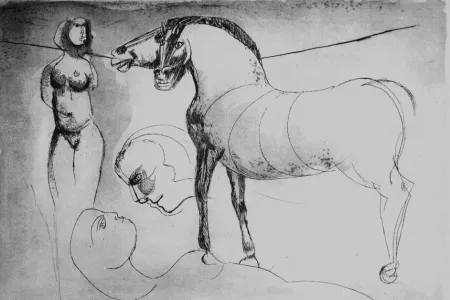 Água-Forte Cassinari - L'amore