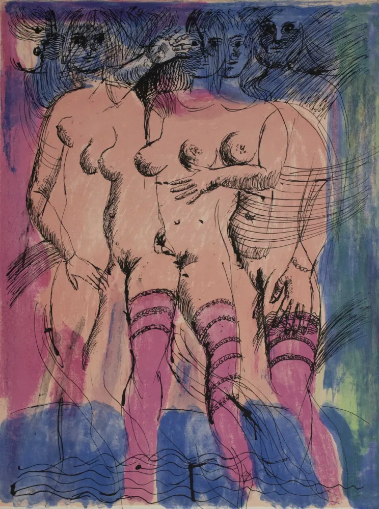 Litografia Cassinari - Leggenda indiana