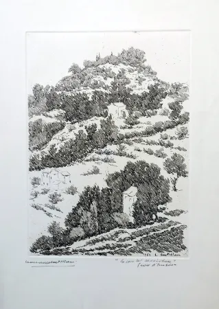 Água-Forte Castellani - La casa del cacciatore