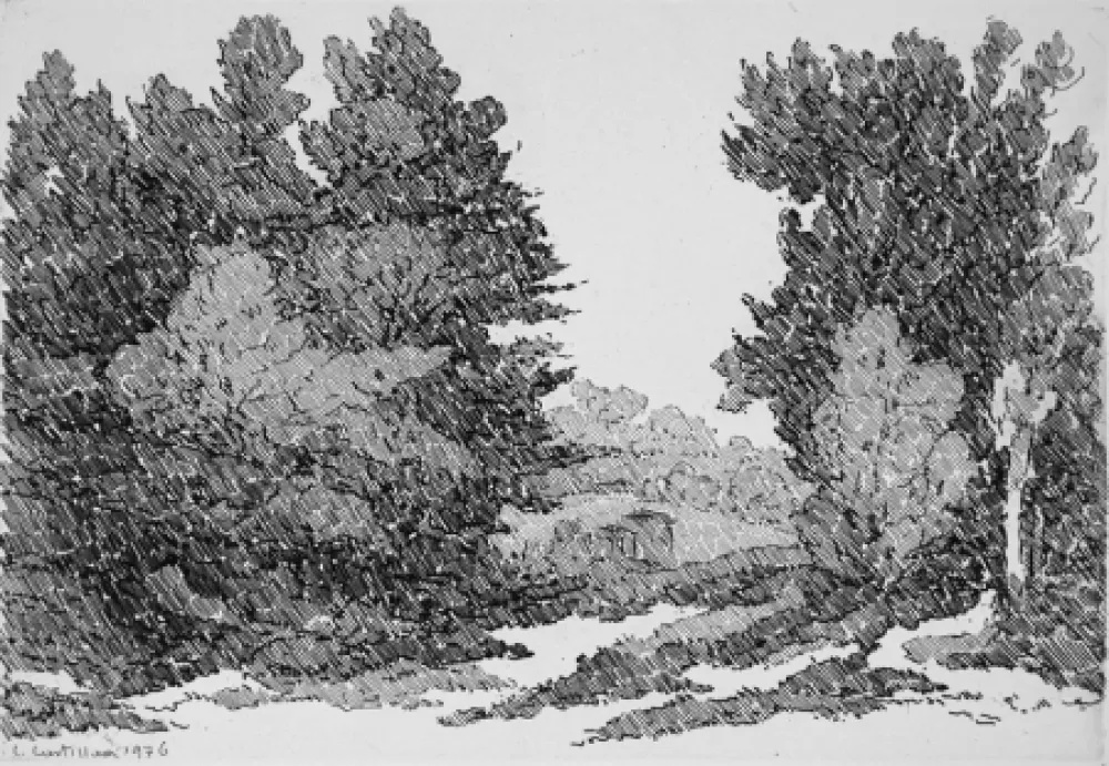 Água-Forte Castellani - La strada del cantoniere