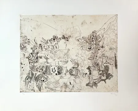 Gravura Castillo - Composition