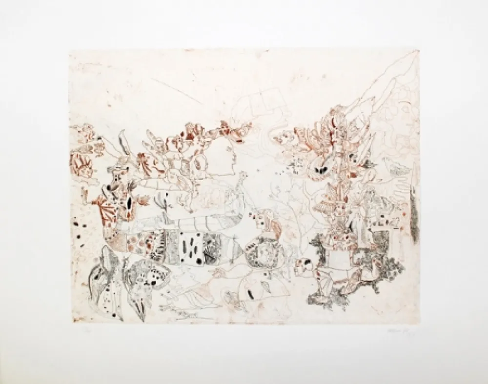 Água-Forte Castillo - Sin Título