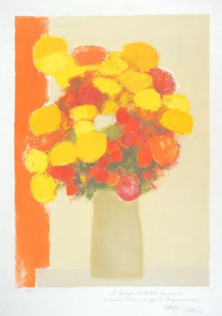 Litografia Cathelin - Automne - Autumn