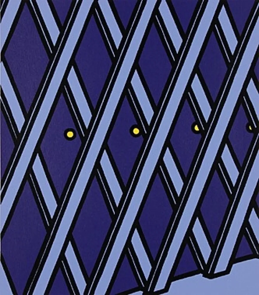 Serigrafia Caulfield - Moi je veux vivre monotone