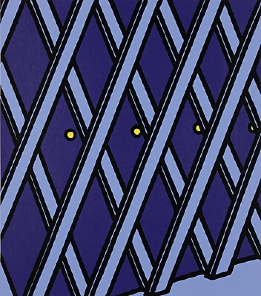 Serigrafia Caulfield - Moi je veux vivre monotone