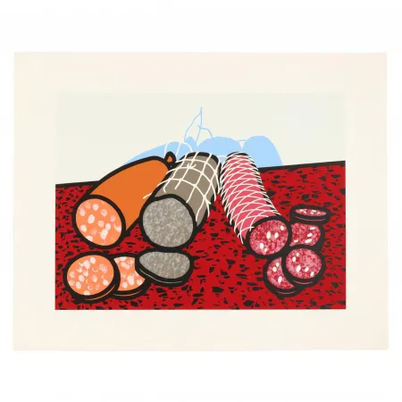 Serigrafia Caulfield - Three Sausages