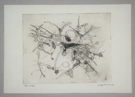 Água-Forte Cavael - Abstrakte Komposition