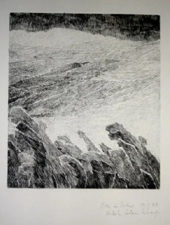 Gravura Celan Lestrange - Bei wein