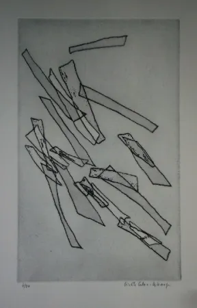 Água-Forte Celan Lestrange - Inachevé