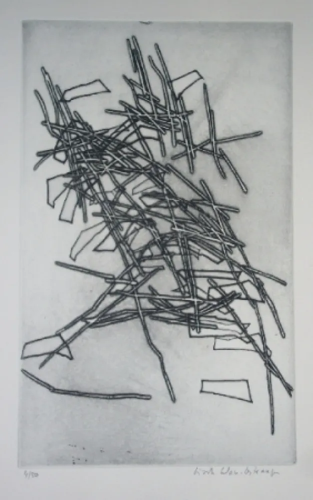 Água-Forte Celan Lestrange - Inachvé