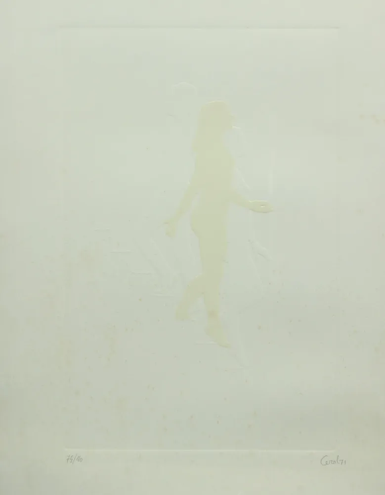 Gravura Ceroli - SENZA TITOLO