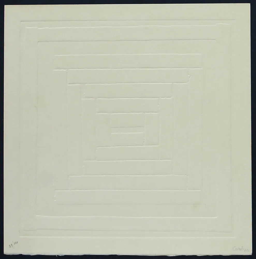 Litografia Ceroli - SENZA TITOLO