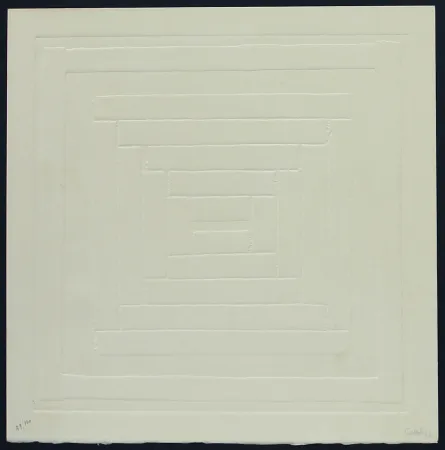 Litografia Ceroli - SENZA TITOLO