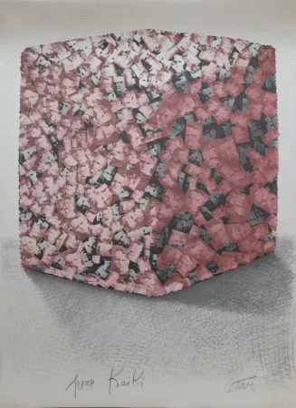 Litografia Cesar - Hommage à Marie Curie 