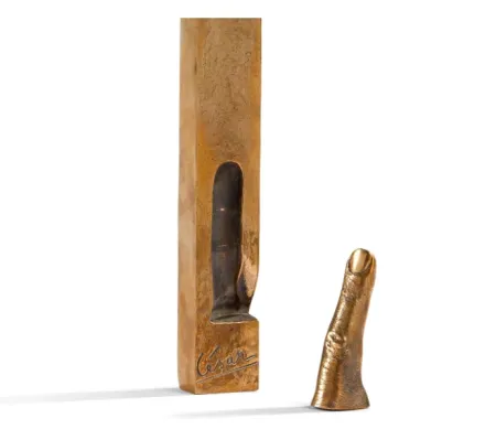 Sem Técnica Cesar - Le Doigt, 1973. Bronze