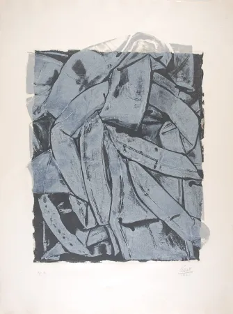 Monotipia Cesar - Portrait de Compression