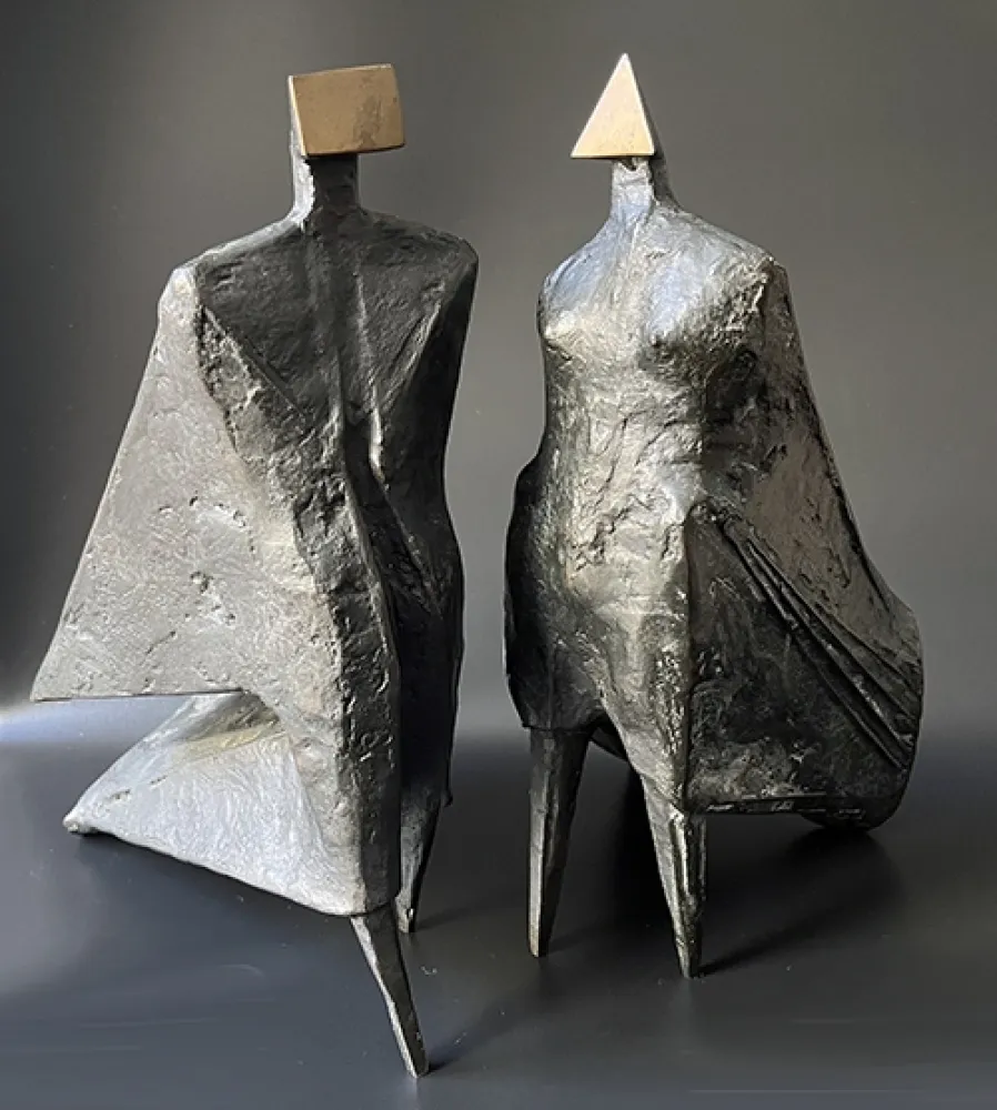 Sem Técnica Chadwick - Pair of Cloaked Figures IV
