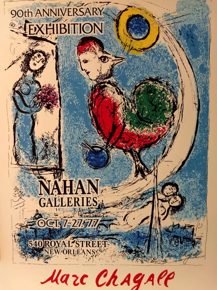 Cartaz Chagall (After) - 90 anniversary