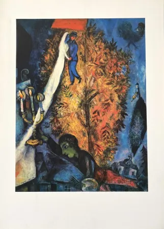 Cartaz Chagall (After) - L'Arbre de Vie