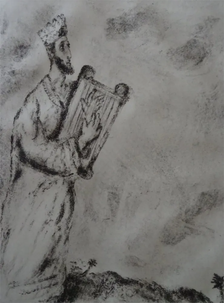 Água-Forte Chagall - Cantique de l'Arc