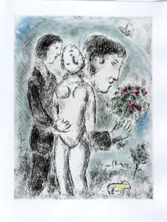Água-Forte E Água-Tinta Chagall - Celui qui dit les choses sans rien dire, Planche XXI