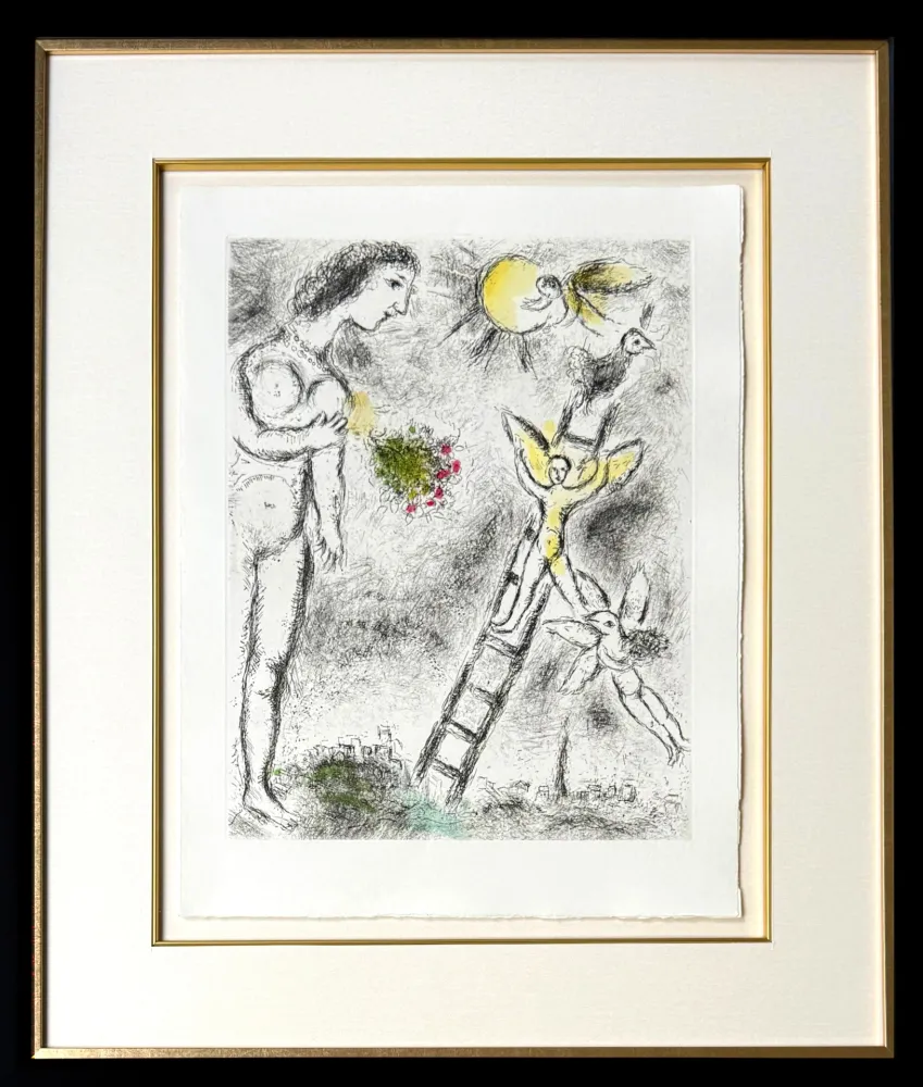 Água-Forte E Água-Tinta Chagall - Celui qui dit les choses sans rien dire, Planche XXIV
