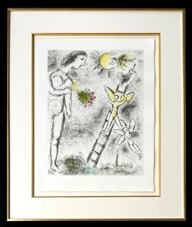 Água-Forte E Água-Tinta Chagall - Celui qui dit les choses sans rien dire, Planche XXIV