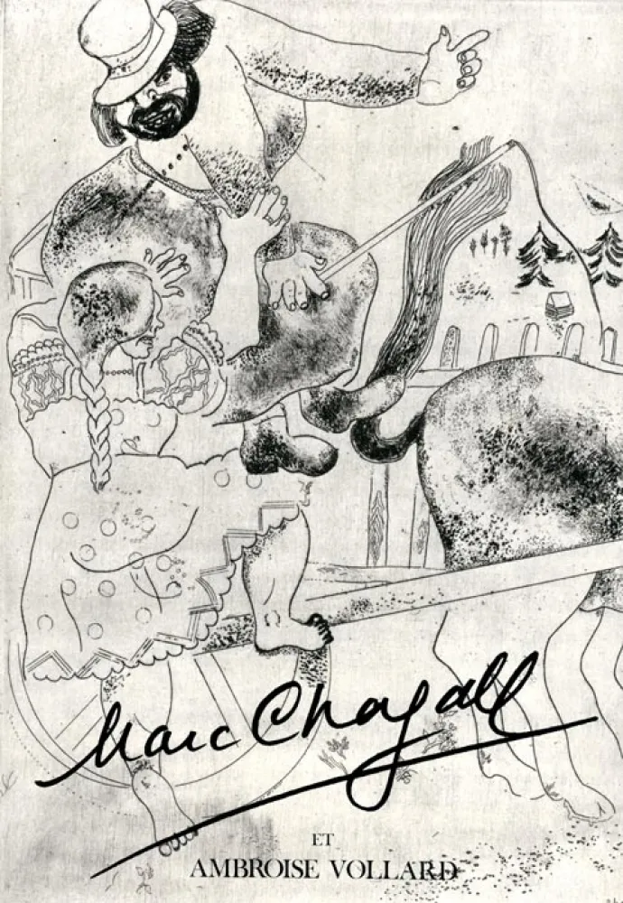 Livro Ilustrado Chagall - Chagall et Vollard