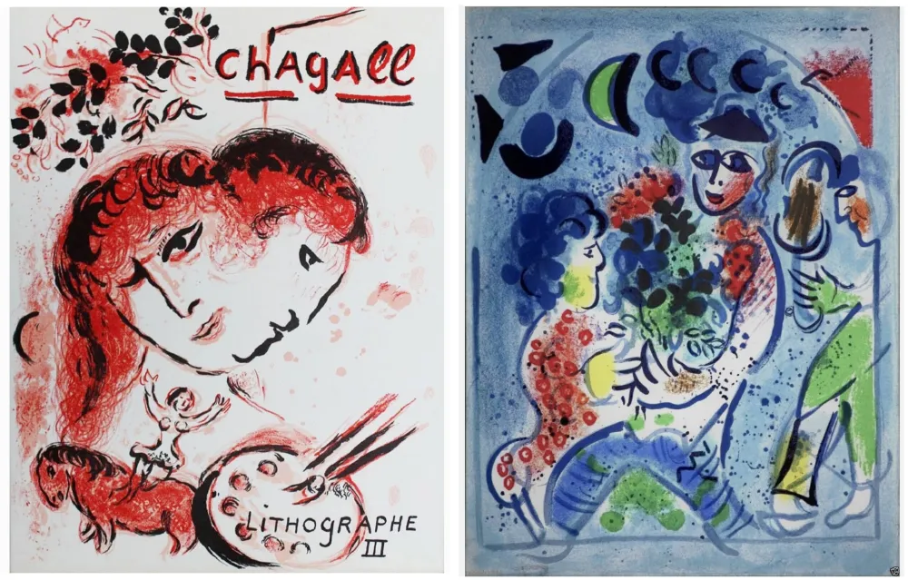 Livro Ilustrado Chagall - CHAGALL LITHOGRAPHE III. 1962 - 1968