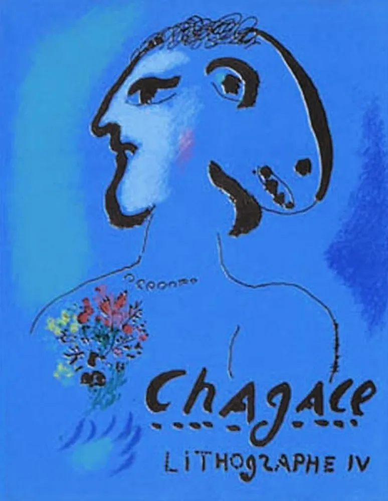 Livro Ilustrado Chagall - Chagall lithographe volume IV