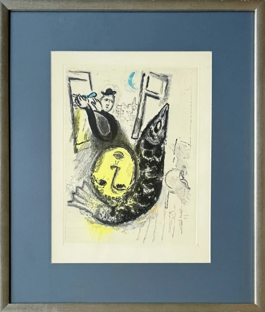 Água-Forte E Água-Tinta Chagall - De Mauvais Sujets - Planche II