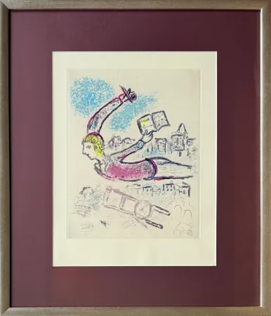 Água-Forte E Água-Tinta Chagall - De Mauvais Sujets - Planche V