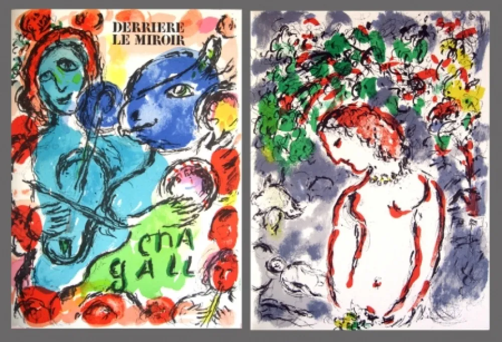 Livro Ilustrado Chagall - Derrière le miroir 198 Deluxe