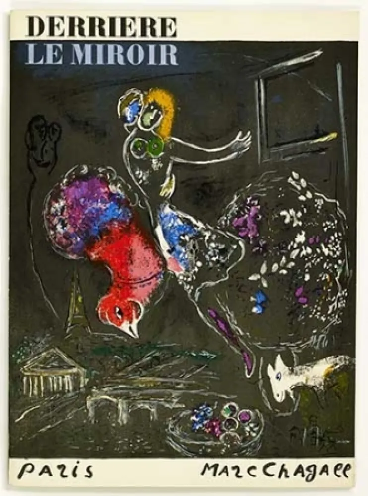 Livro Ilustrado Chagall - Derrière le miroir 66 6768