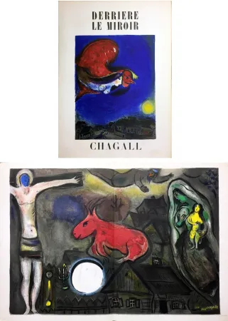 Livro Ilustrado Chagall - Derrière Le Miroir n° 27-28. CHAGALL. Mars-Avril 1950