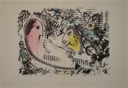 Livro Ilustrado Chagall - DERRIÈRE LE MIROIR, No 182