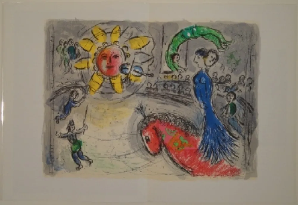 Livro Ilustrado Chagall - DERRIÈRE LE MIROIR, No 235. 