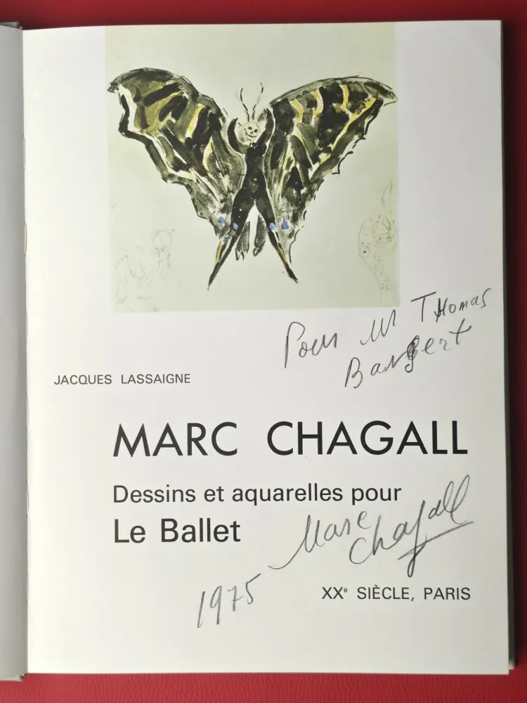 Livro Ilustrado Chagall - Dessins et aquarelles pour “Le Ballet”