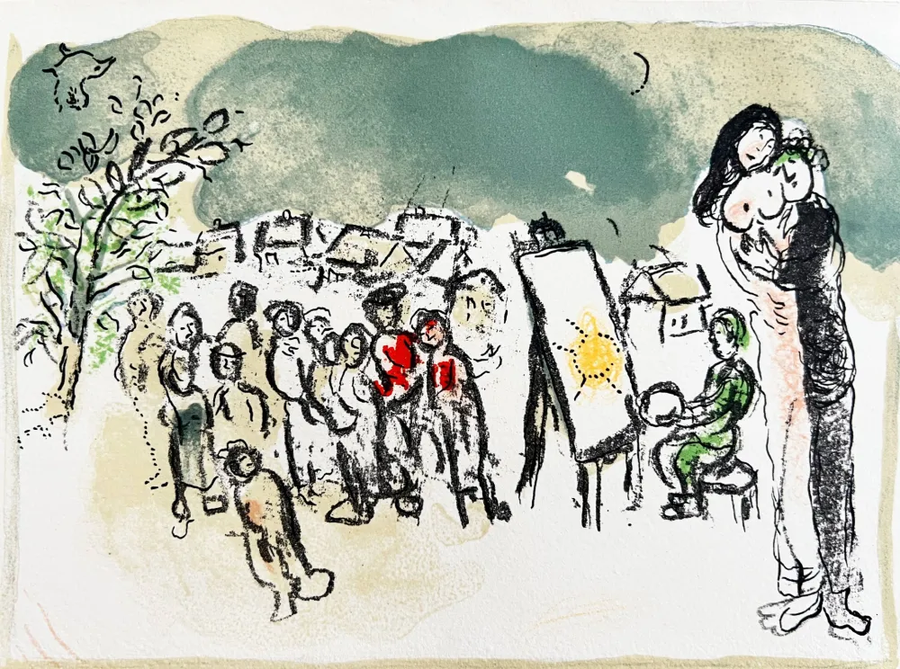 Sem Técnica Chagall - Homage to Julien Cain