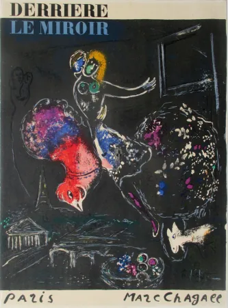Litografia Chagall - La Nuit a Paris