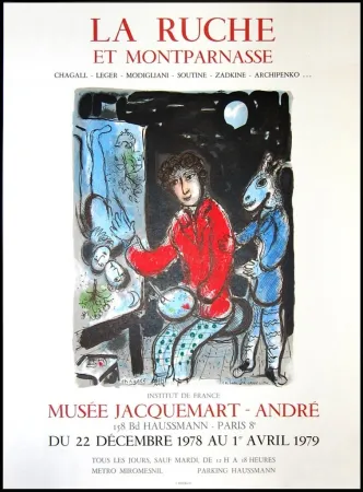 Cartaz Chagall - La Ruche et Montparnasse