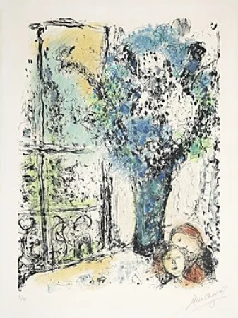 Litografia Chagall - 