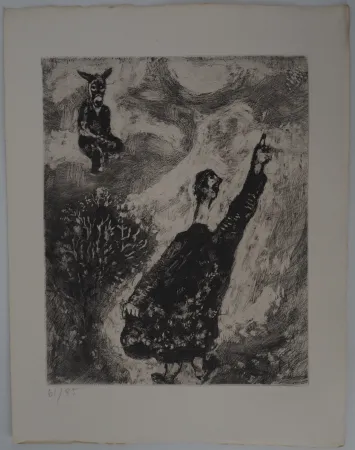 Gravura Chagall - Le charlatan