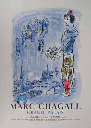 Livro Ilustrado Chagall - Le magicien de Paris