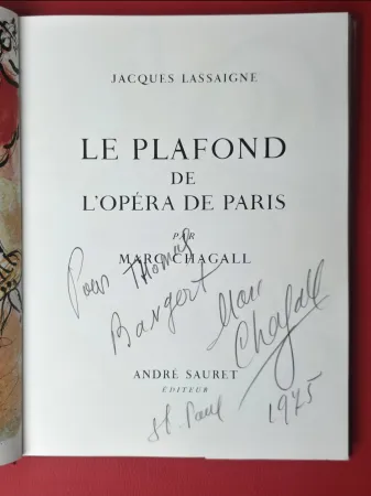 Livro Ilustrado Chagall - Le plafond de l'Opéra de Paris