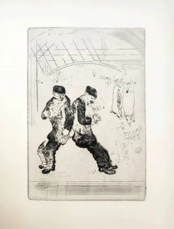 Água-Forte Chagall - Le Sept Péchés Capitaux