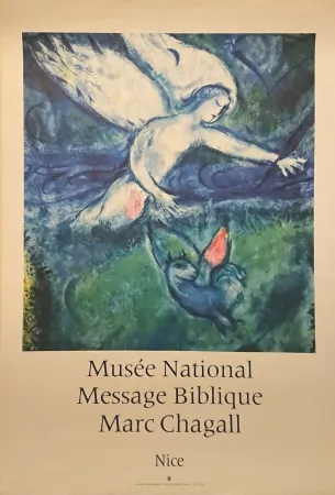 Cartaz Chagall - '' Musée National Message Biblique ''